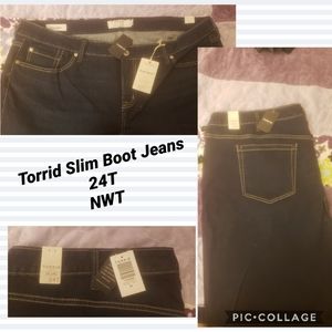 Torrid Slim Boot Cut Jeans